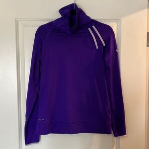 Purple Nike dri-fit sweater